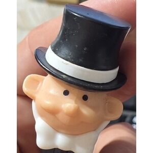 Vintage PEZ Bridegroom Dispenser Black Top Hat Patent 5.9 Made in Hungary